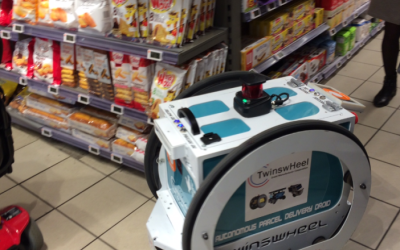 French supermarket Casino tests robot delivery