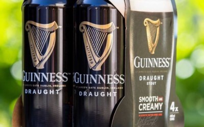Diageo brands ditch beer pack plastics