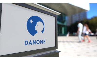 Vânzările Danone, pe un trend pozitiv în T2