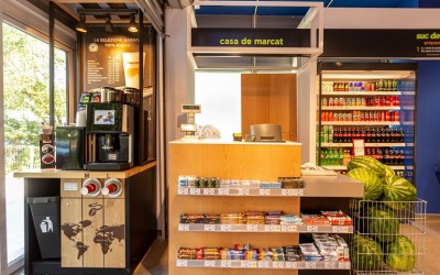 Cum arată Fresh Bazar, aprozarul inaugurat de Mega Image în București