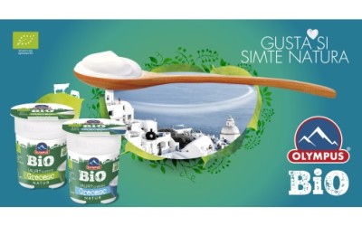 Olympus lansează iaurtul bio cu specific grecesc pe piața din România