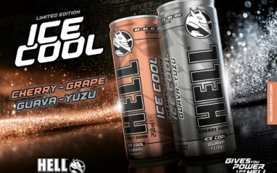 Hell Energy lansează două noi produse Ice Cool în ediție limitată