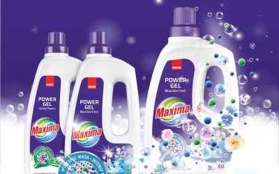 Detergenții Maxima, cea mai nouă lansare de la Sano