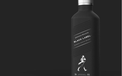 Johnnie Walker, ambalat în sticle din hârtie