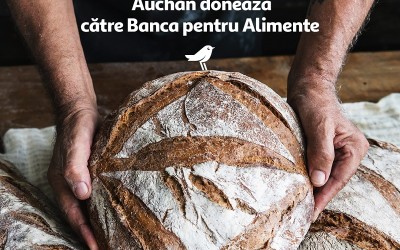 Auchan donează către Banca pentru Alimente