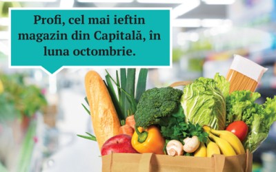 Profi, cel mai ieftin magazin din Capitală, în luna octombrie