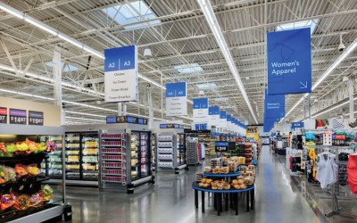 Walmart Supercenters, magazinele inspirate de aeroporturi