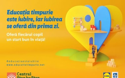 Lidl susține importanța Educației Timpurii printr-un parteneriat strategic cu Centrul Step by Step