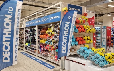 Auchan, parteneriat cu Decathlon pe zona de produse sportive