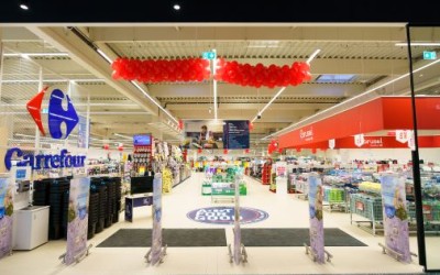 Carrefour deschide primul hypermarket din Sfântu Gheorghe, 100% self checkout