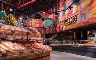 Silpo, un supermarket inspirat din lumea circului
