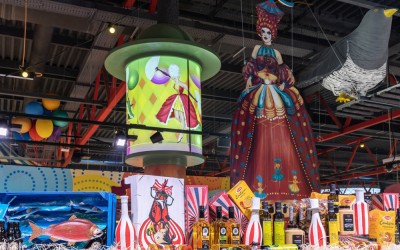 Silpo, un supermarket inspirat din lumea circului