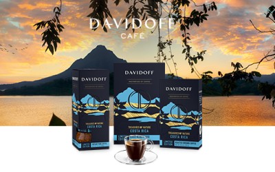 Experimentează aroma unică a cafelei Davidoff Café Costa Rica, ediția limitată din acest an