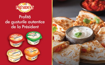 Président lansează noi specialități de brânzeturi franțuzești