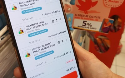  Auchan România lansează serviciul Scan&Go