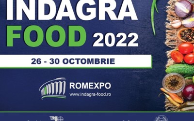 Participă ca expozant la IndagraFood2022, platforma profesioniștilor din industria alimentară