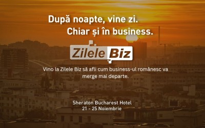 Cel mai important festival de business se desfășoară între 21 și 25 noiembrie la București