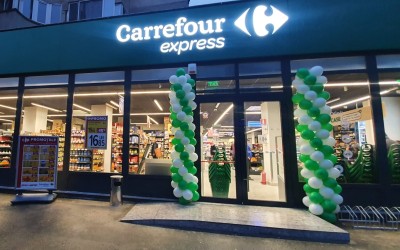 Carrefour își menține focusul pe proximitate. 7 magazine Express deschise într-o singură zi
