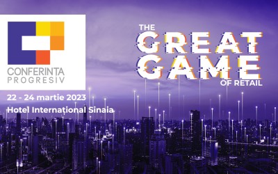 Conferința Progresiv revine cu o nouă ediție în 2023, The Great Game of Retail