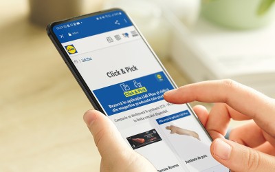 Serviciul Click&Pick, disponibil din nou în aplicația Lidl Plus