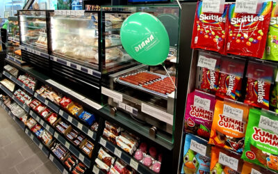 magazinul DIANA din localitatea vâlceană Goranu