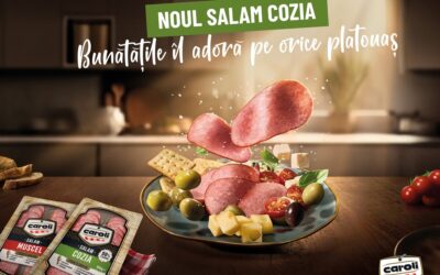 Cozia și Muscel, două sortimente noi de salamuri sub brandul Caroli. Detalii pe revistaprogresiv.ro