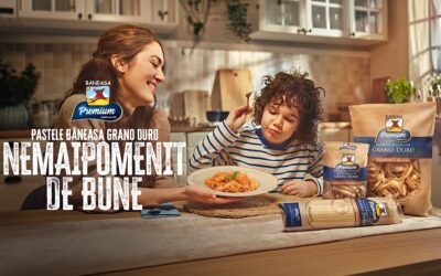 Băneasa lansează prima campanie de comunicare a pastelor din grâu dur. Detalii pe revistaprogresiv.ro