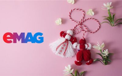 Primăvara începe în online: Comenzile de mărțișoare au crescut pe eMAG cu peste 50% față de anul trecut. Detalii pe revistaprogresiv.ro
