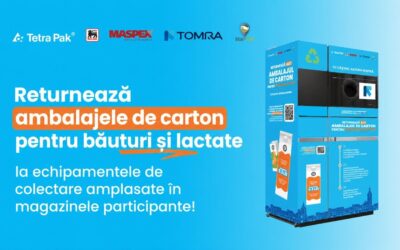 Colectarea ambalajelor din carton pentru băuturi răcoritoare și lactate, extinsă și în București. citeste mai mult pe revistaprogresiv.ro